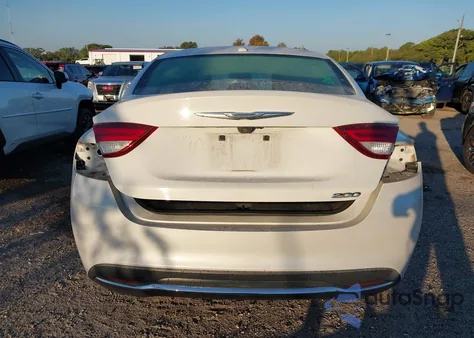 2015 Chrysler 200 Limited from USA, damaged, VIN 1C3CCCAB5FN641165